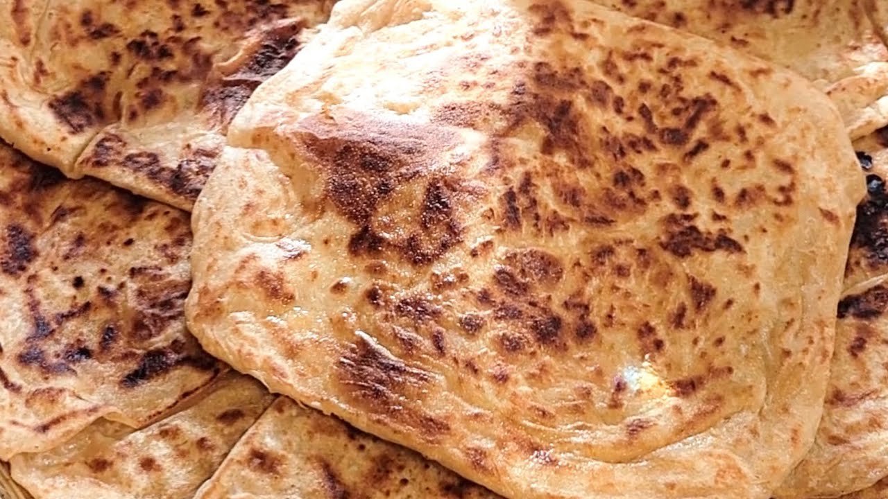 خبز طاوة اسمر جاهز